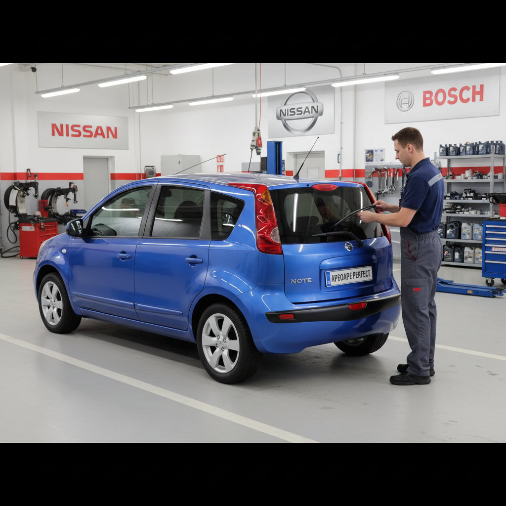 Schimbare Ștergător Lunetă Bosch Rear H306 (Twin) la Nissan Note Van [E11]