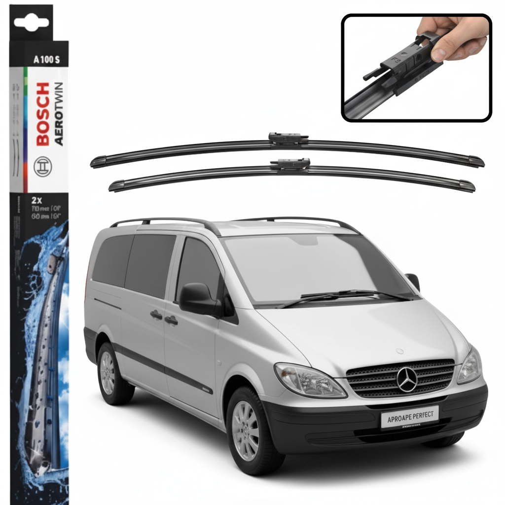 Set Ștergătoare Bosch Aerotwin A100S pentru Mercedes Viano Extralang (W639)