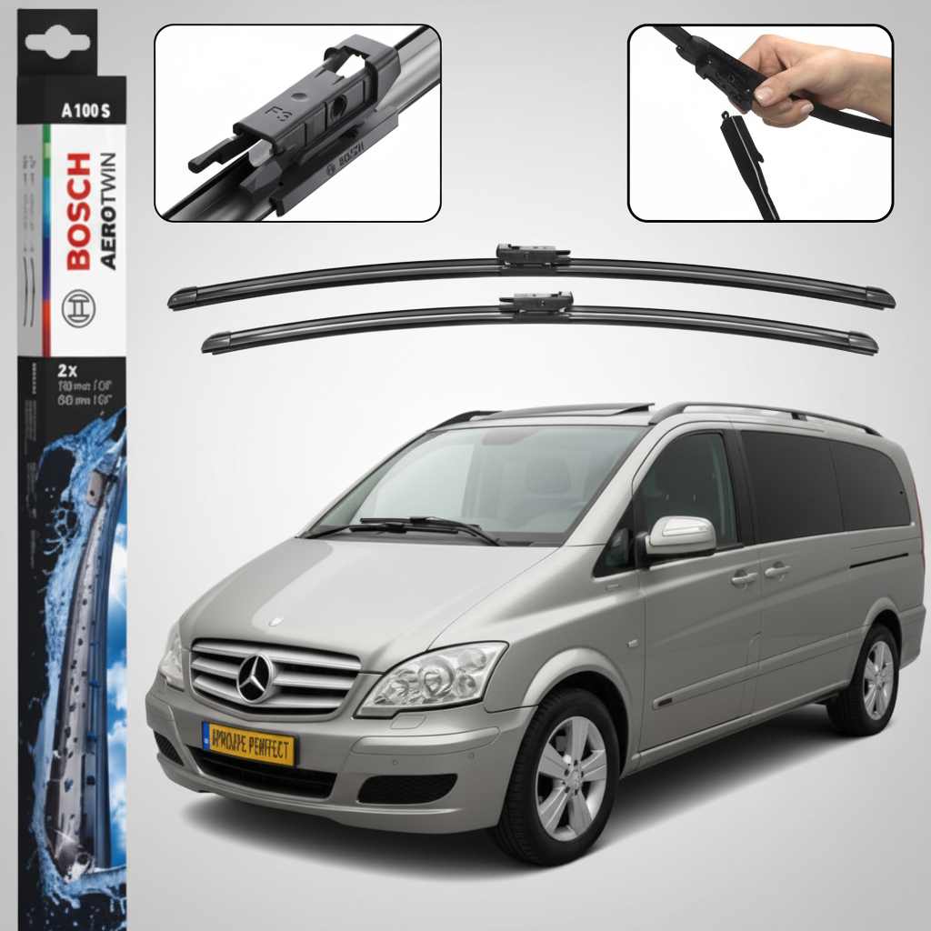 Set Ștergătoare Bosch Aerotwin A100S pentru Mercedes Viano Extralang (W639)