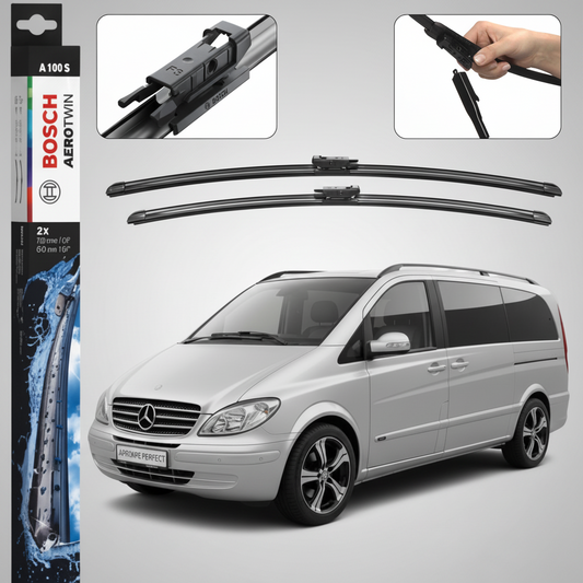 Set Ștergătoare Bosch Aerotwin A100S pentru Mercedes Viano Lang (W639)