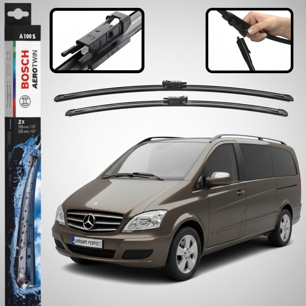 Set Ștergătoare Bosch Aerotwin A100S pentru Mercedes Viano Lang (W639)