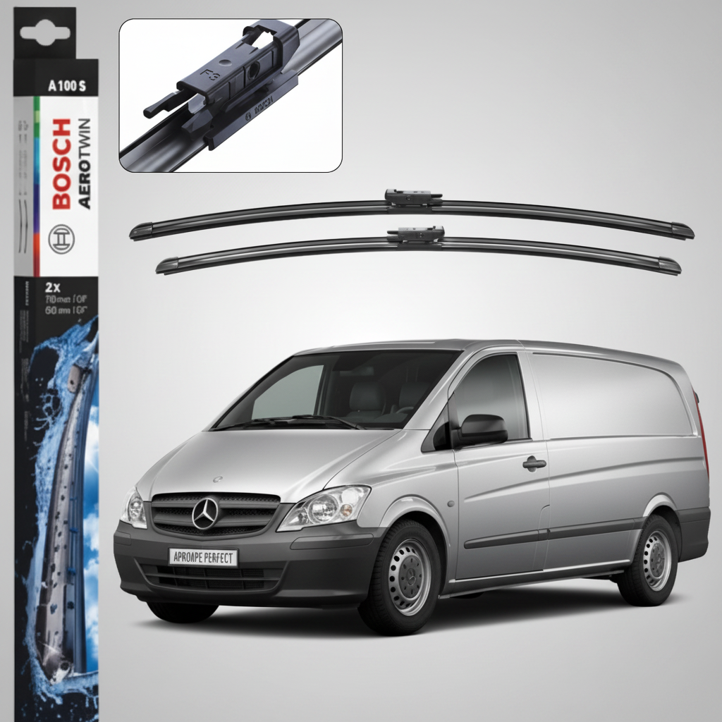 Set Ștergătoare Bosch Aerotwin A100S pentru Mercedes Vito Extralang (W639)