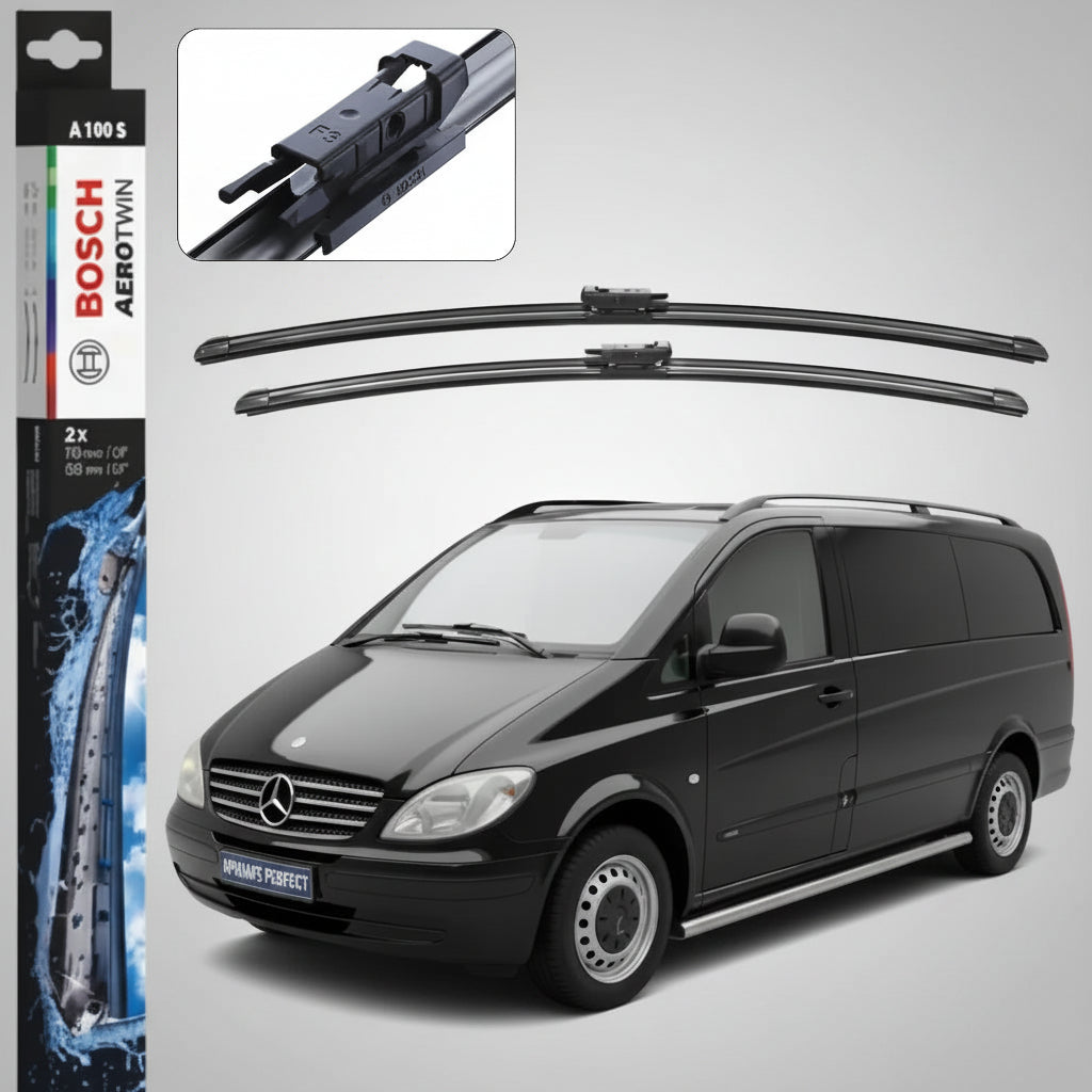 Set Ștergătoare Bosch Aerotwin A100S pentru Mercedes Vito Mixto Lang (W639)