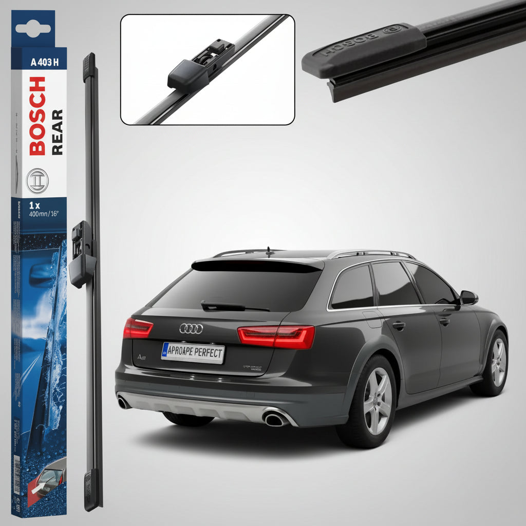 Hátsó ablaktörlő lapát Audi A6 Allroad C7 (4GH, 4GJ) 2012-2018-hoz | Bosch A403H 400mm