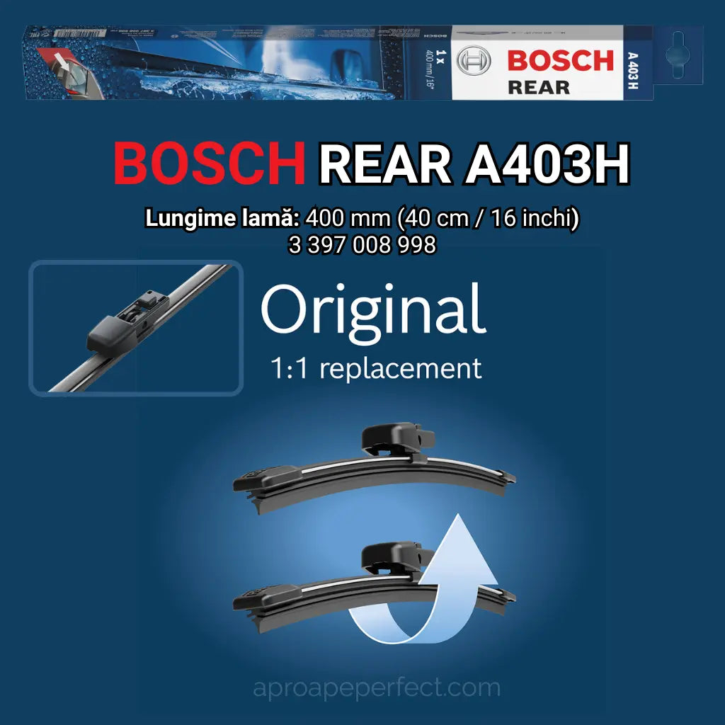 Bosch Rear A403H Original 400mm