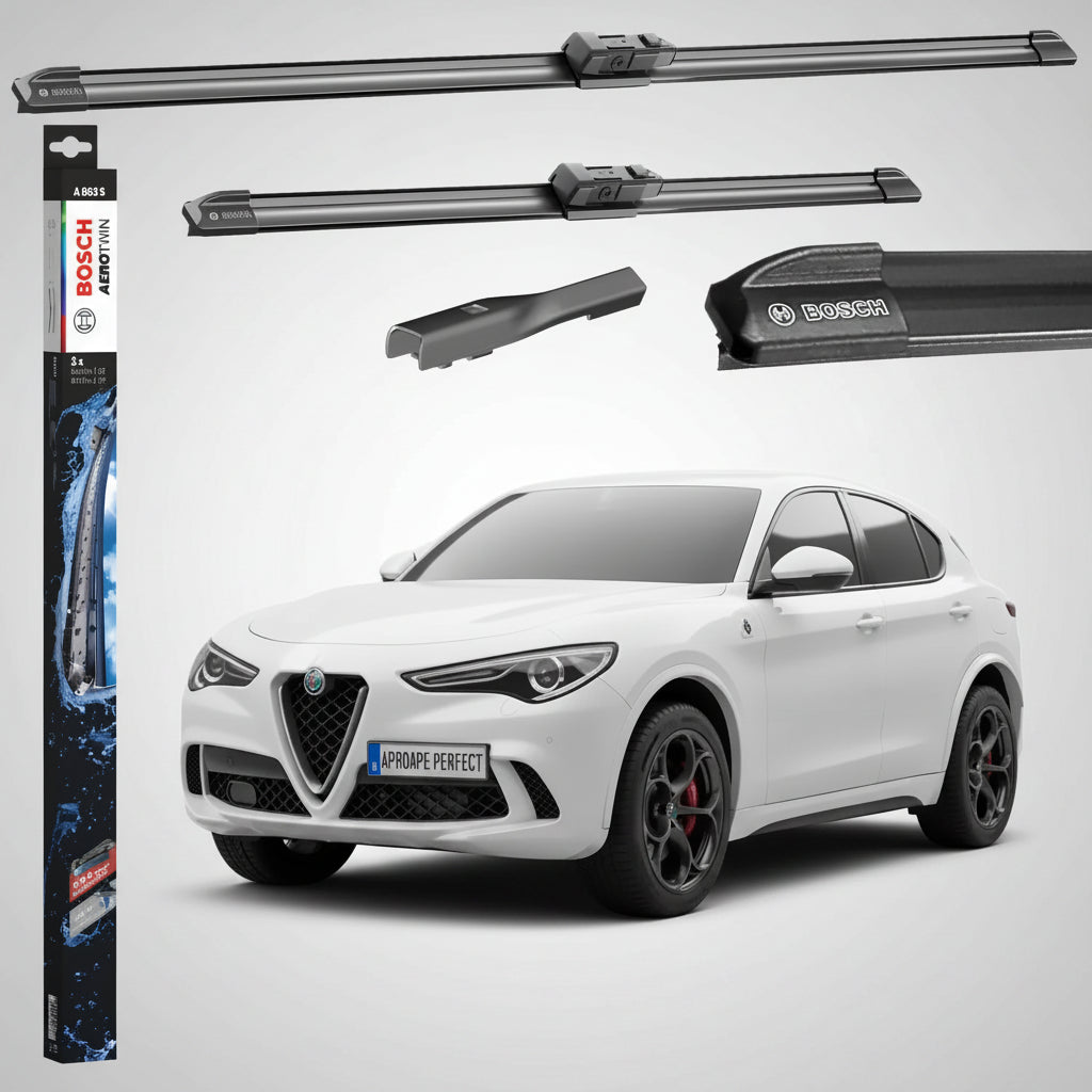 Ștergătoare față pentru Alfa Romeo Stelvio (949) 2016+ | Bosch Aerotwin A863S