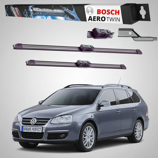 Set Dedicat Ștergătoare față pentru VW Golf V Variant (1K5) 2007-2009 | Bosch Aerotwin A979S