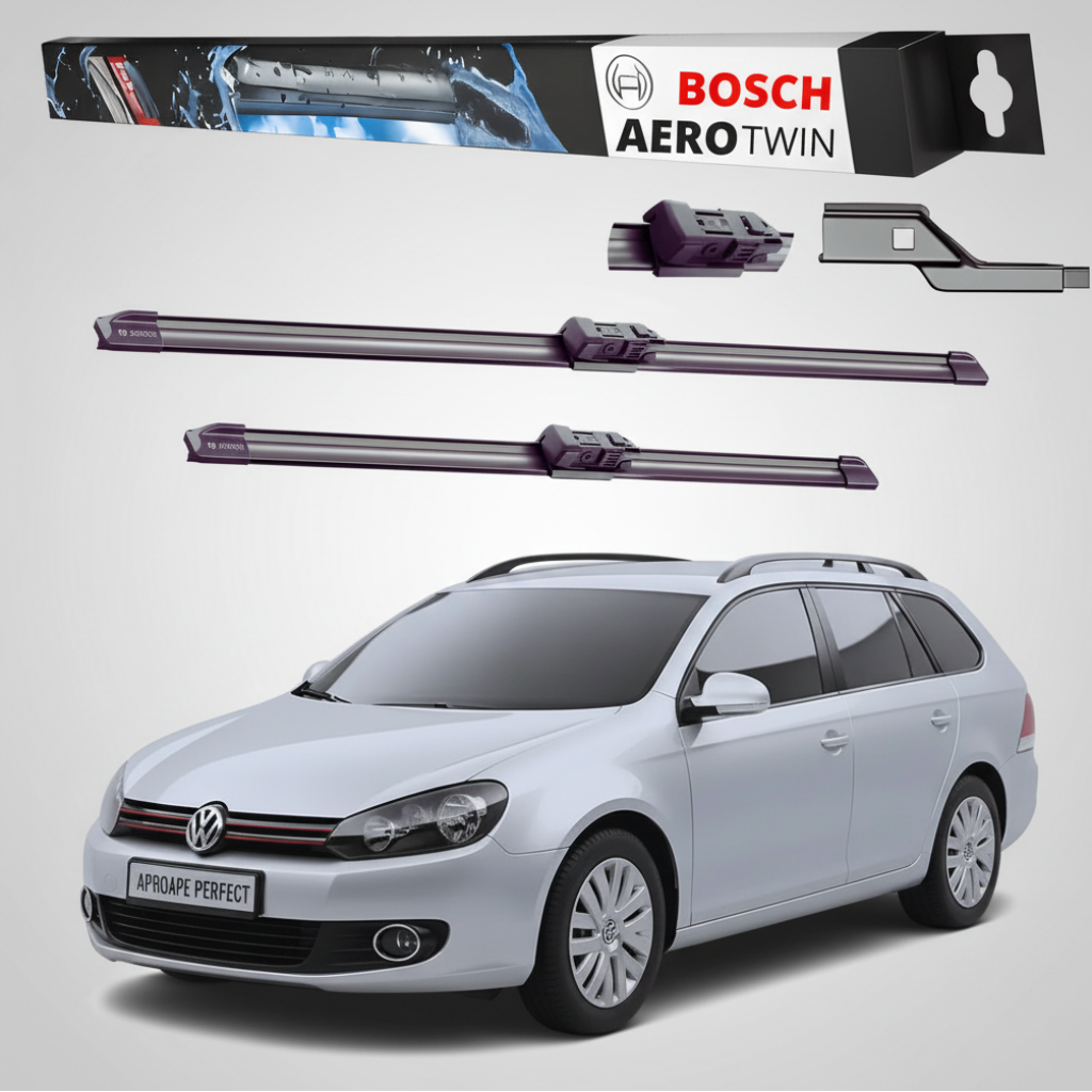 Set Dedicat Ștergătoare față pentru VW Golf VI Variant (AJ5) 2009-2013 | Bosch Aerotwin A979S