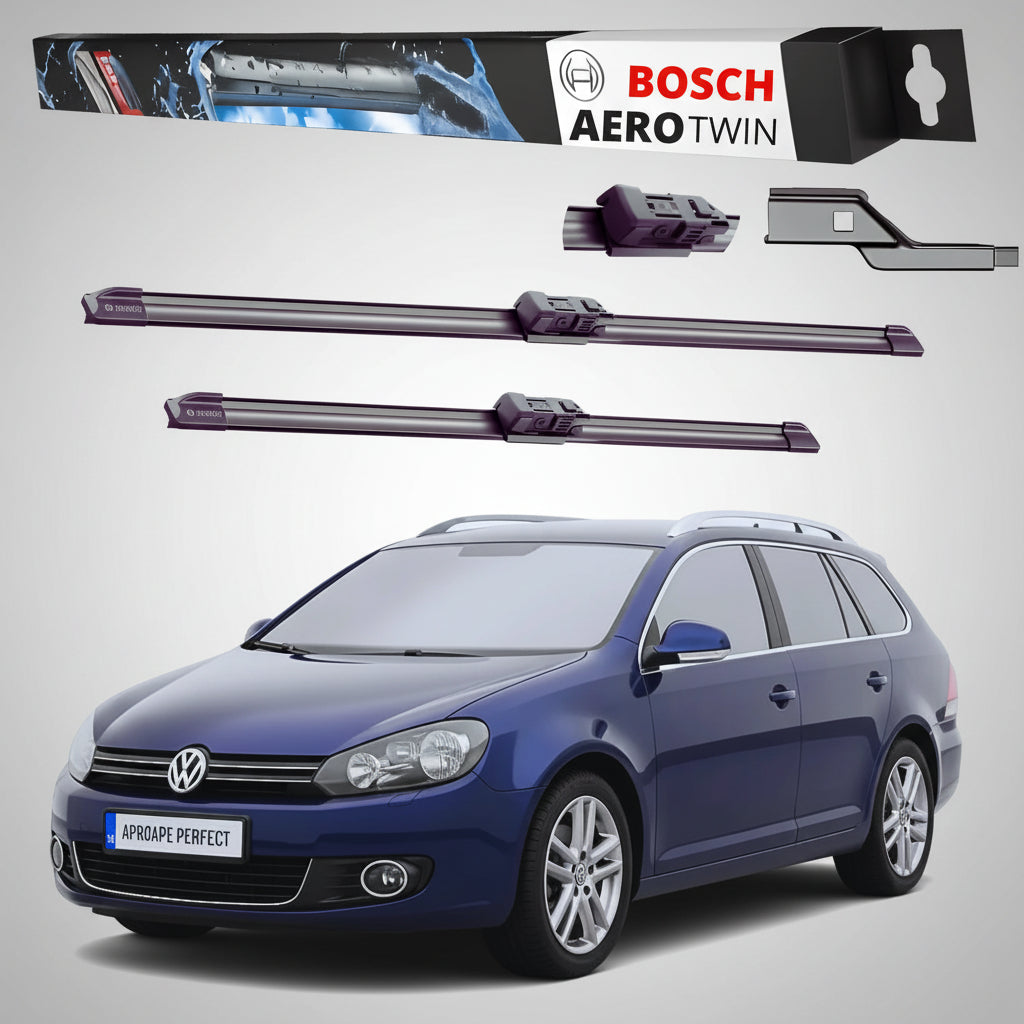 Set Dedicat Ștergătoare față pentru VW Golf Van VI Variant (AJ5) 2009-2014 | Bosch Aerotwin A979S