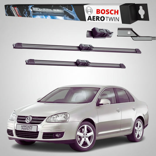Set Dedicat Ștergătoare față pentru VW Jetta III (1K2) 2004-2010 | Bosch Aerotwin A979S