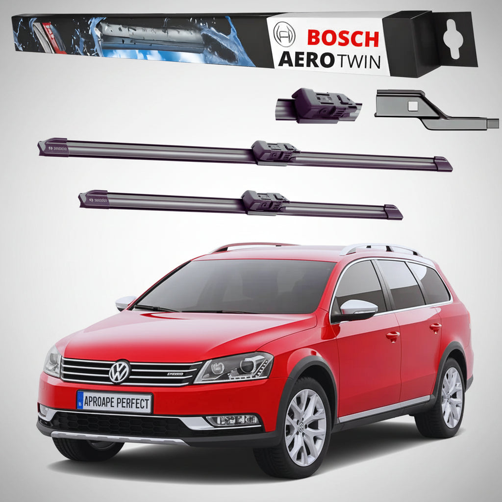 Set Dedicat Ștergătoare față pentru VW Passat Alltrack B7 2012-2014 | Bosch Aerotwin A979S