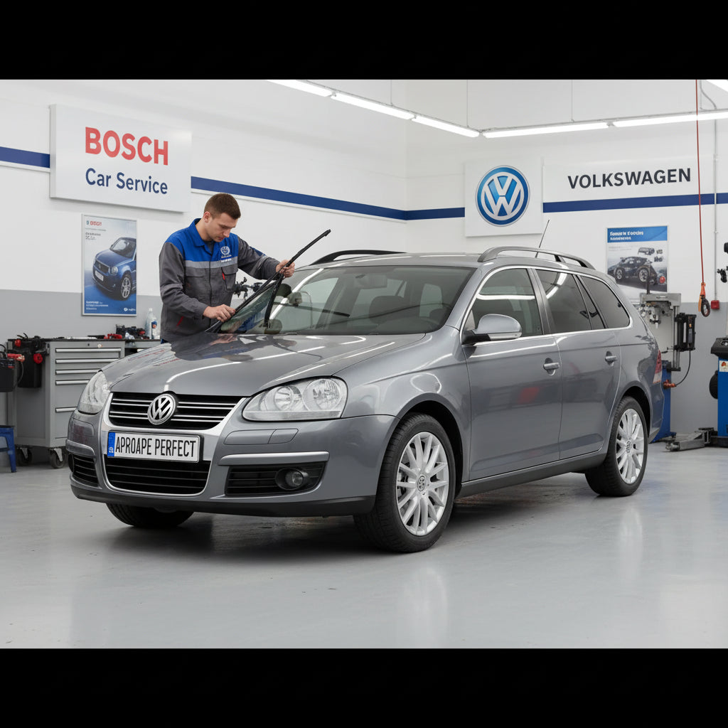 Schimbare Ștergătoare față la VW Golf 5 Variant (1K5) din 2007-2009 cu setul  Bosch Aerotwin A979S