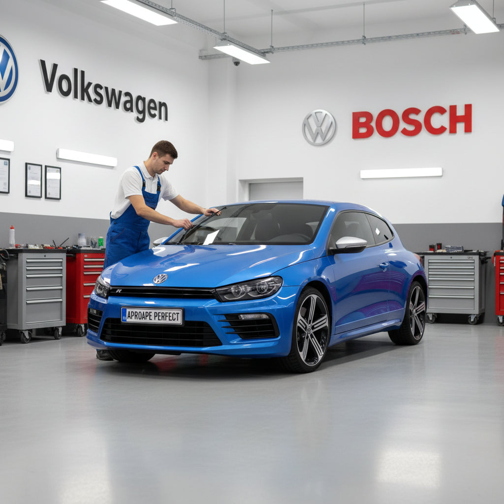 Schimbare Set Dedicat Ștergătoare față la VW Scirocco III (137, 138) fabricat între 2008 și 2017. Bosch Aerotwin A979S