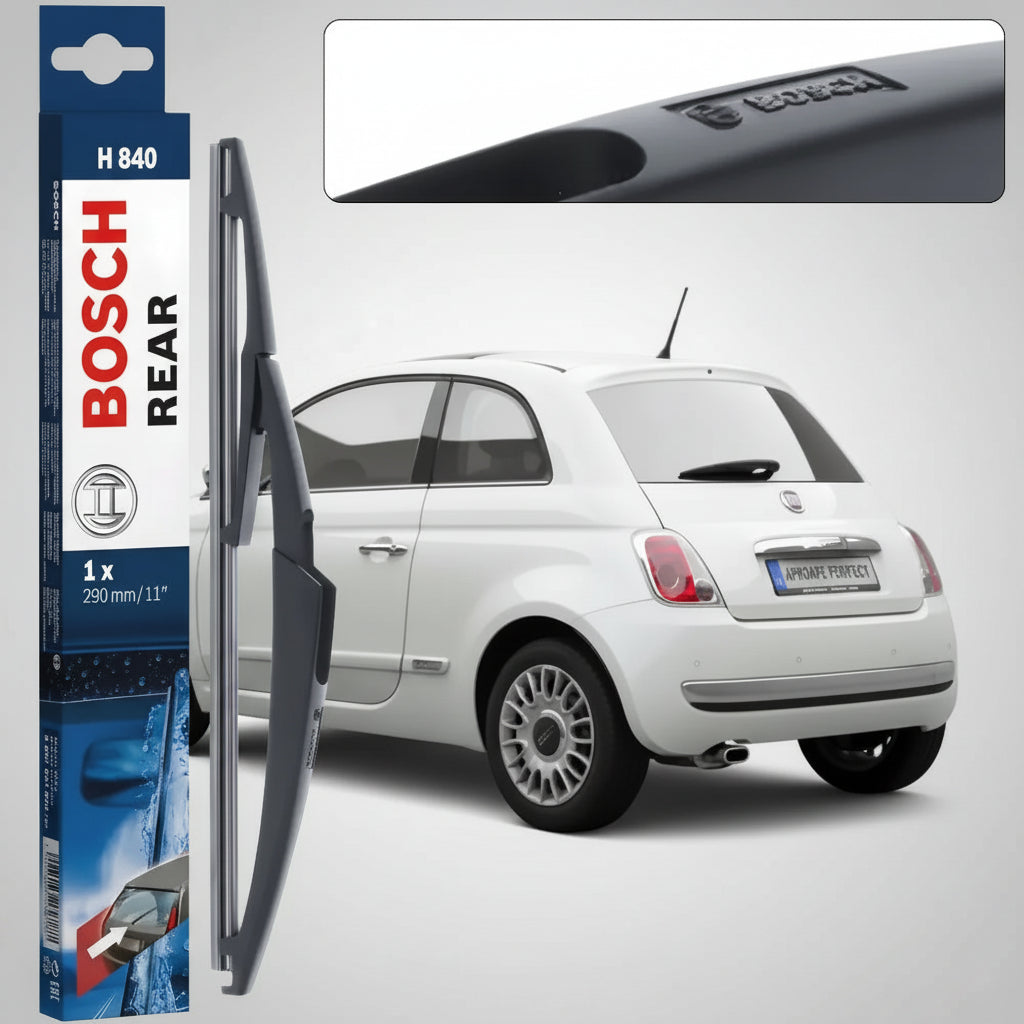 Ștergător Lunetă Bosch Rear H840 pentru Fiat 500 [312] 2007+