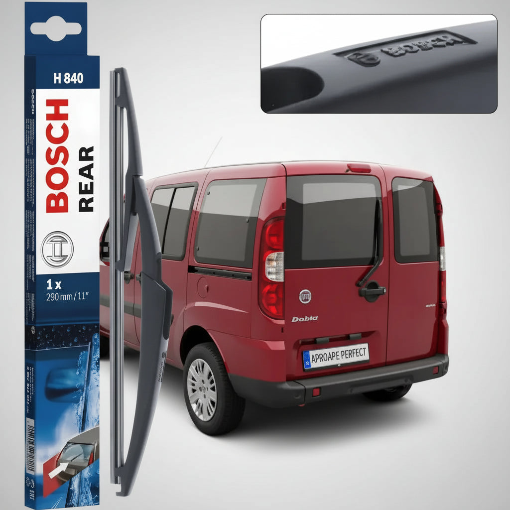 Ștergător Lunetă Bosch Rear H840 pentru Fiat Doblo II [263] 2010+