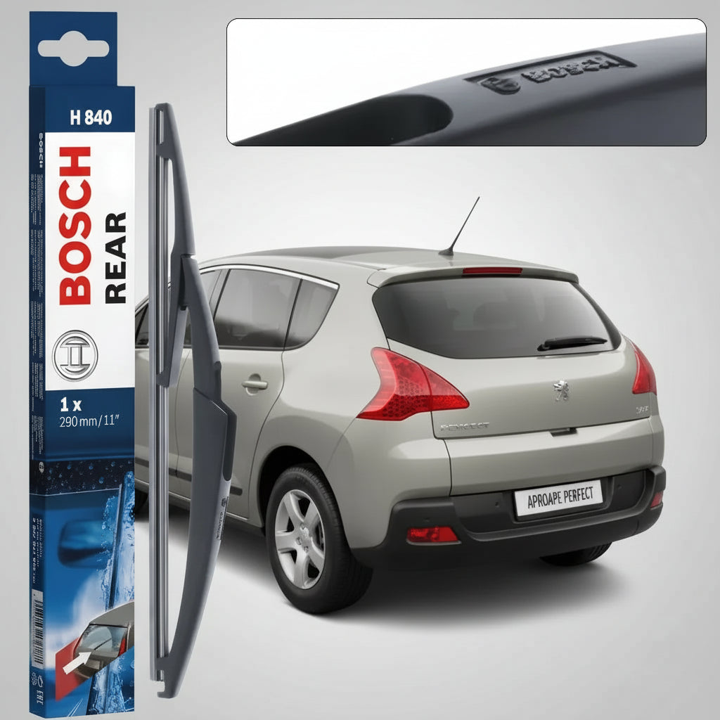 Ștergător Lunetă Bosch Rear H840 pentru Peugeot 3008 [T84] 2009+