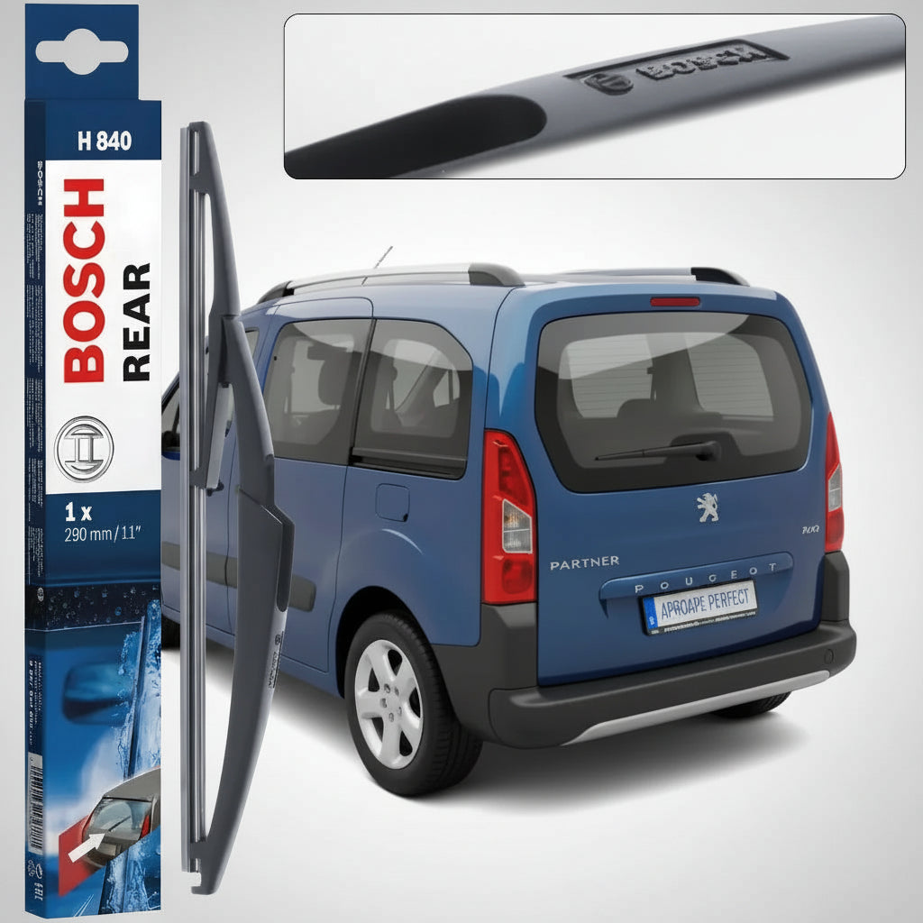 Ștergător Lunetă Bosch Rear H840 pentru Peugeot Partner III [K9] 2018+