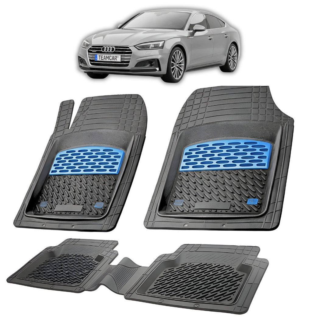 Fußmatten Audi A5 F5 Sportback Kompatibel 2016-2025 | Blau