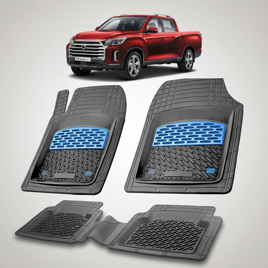 set de covorase cauciuc pentru kgm musso grand