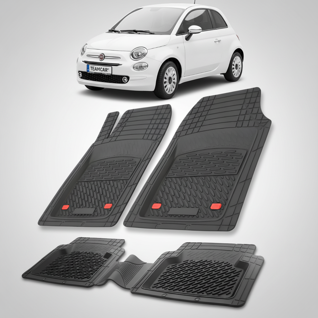 Covorase auto pentru Fiat 500 Hatchback Facelift Compatibile 2015-2024 