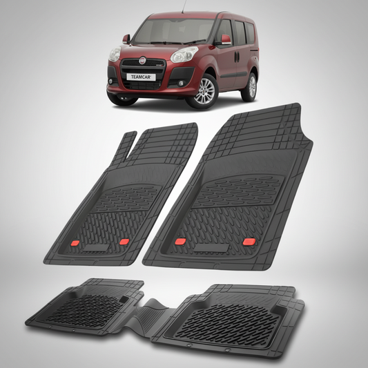 Covorase auto pentru Fiat Doblo MPV 263 Compatibile 2010-2015 | cauciuc antiderapant, usor de curatat
