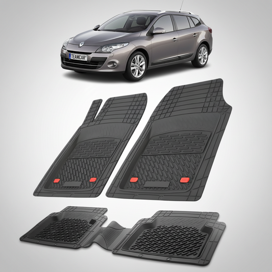 Covorase Auto TeamCar® Renault Megane III Hatchback (2008-2016) Negru