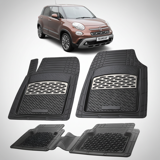Covorase auto pentru Covorase Fiat 500L Cross Facelift Compatibile 2017-2022 - cauciuc antiderapant