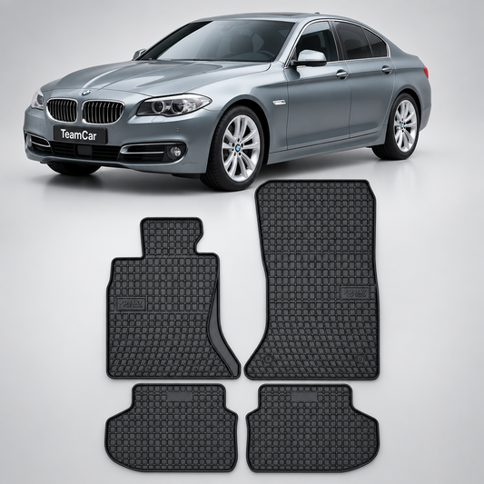 Covorașe cauciuc BMW Seria 5 F10 Sedan (2009–2016) | FROGUM BASIC, 4 buc