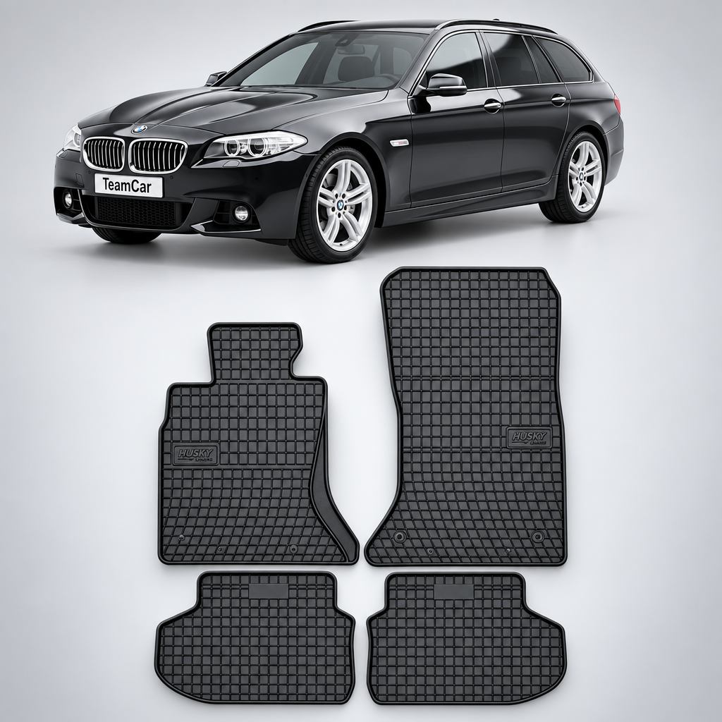 Covorașe cauciuc BMW Seria 5 F11 Touring (2009–2016) | FROGUM BASIC, 4 buc