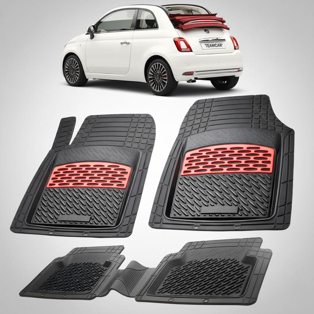 Covorase auto pentru Covorase Fiat 500C (Cabrio) Facelift Compatibile 2015-2024 