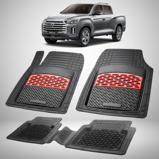 set de covorase din cauciuc pentru ssangyong musso grand