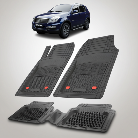 set de covorase din cauciuc pentru SsangYong Rexton W.