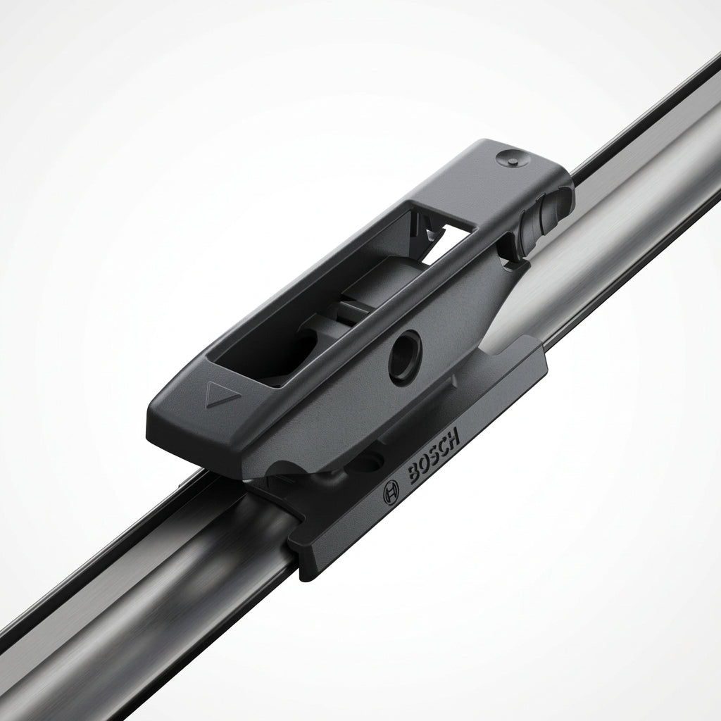 Detaliu conector și prindere Bosch Aerotwin A424S