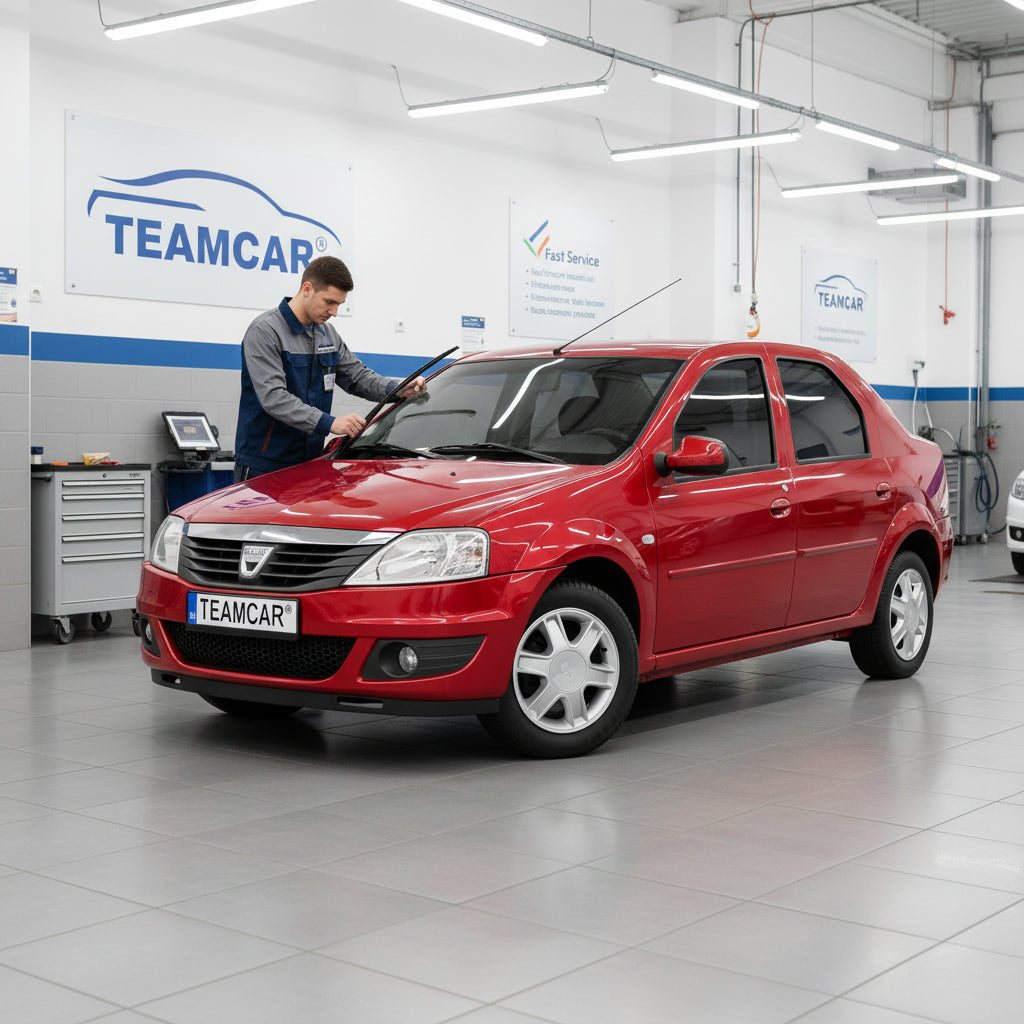 SCHIMBARE ȘTERGĂTOARE DACIA LOGAN I SEDAN 2004-2016