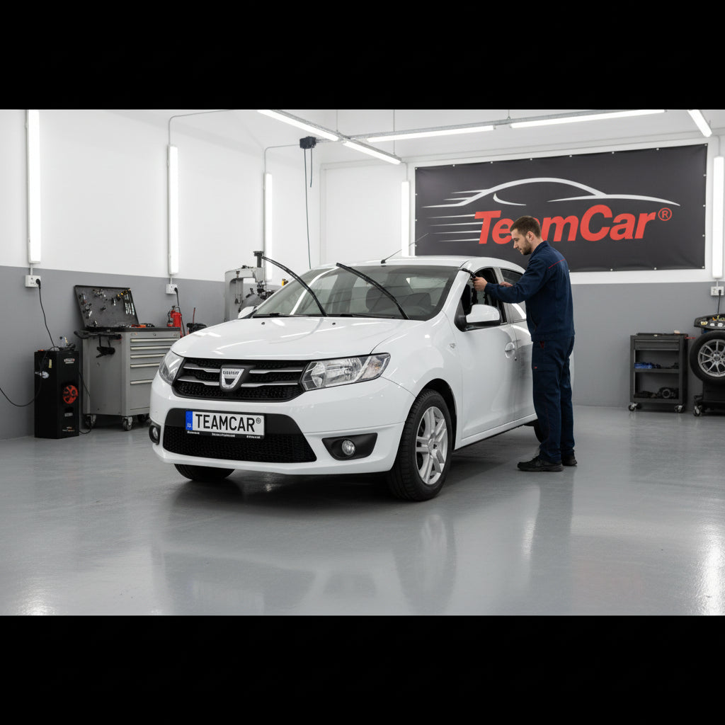 SCHIMBARE ȘTERGĂTOARE DACIA LOGAN II SEDAN 2015-PREZENT