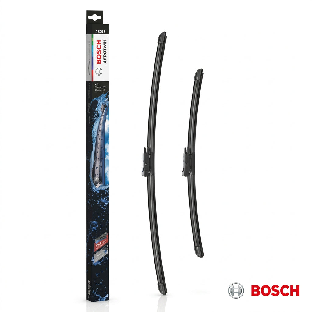 Ambalaj Bosch Aerotwin A820S și două lamele de 650 și 475 mm