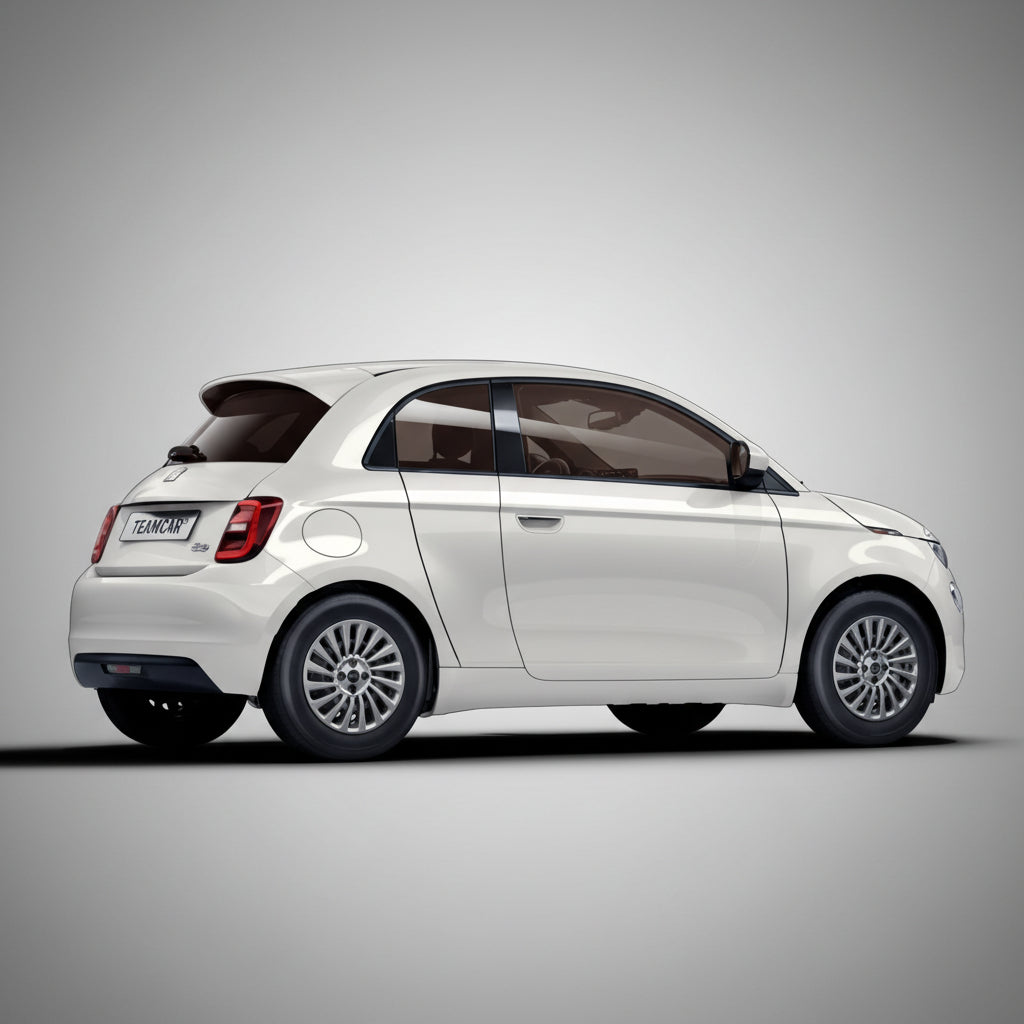 fiat 500e 3+1 alb