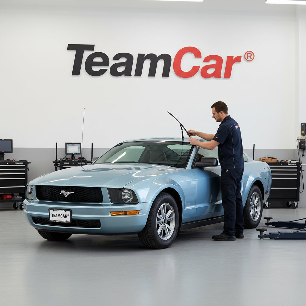 SCHIMBARE ȘTERGĂTOARE FORD MUSTANG V COUPE 2004-2009