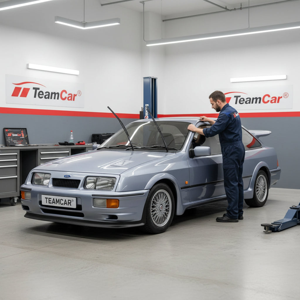 SCHIMBARE ȘTERGĂTOARE FORD SIERRA SEDAN COSWORTH 1987-1990