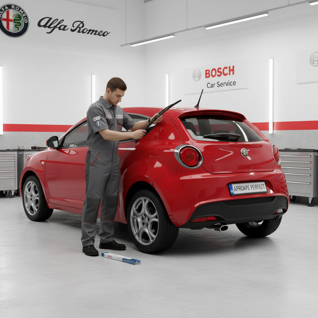 Schimbare Ștergător Lunetă Bosch Twin Rear H301 – 300 mm la Alfa Romeo Mito [955]