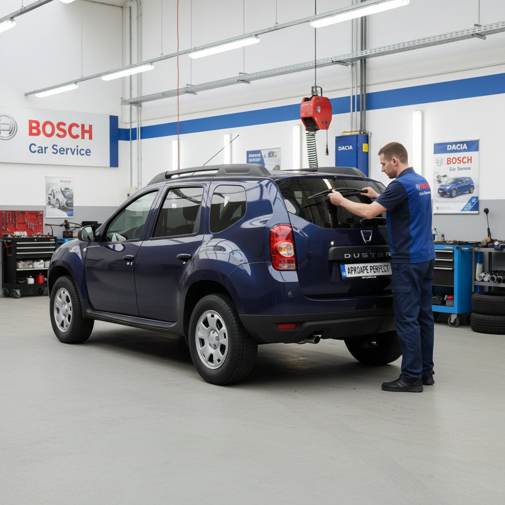 Schimbare Ștergător Lunetă Bosch Twin Rear H301 – 300 mm la Dacia Duster [HS]