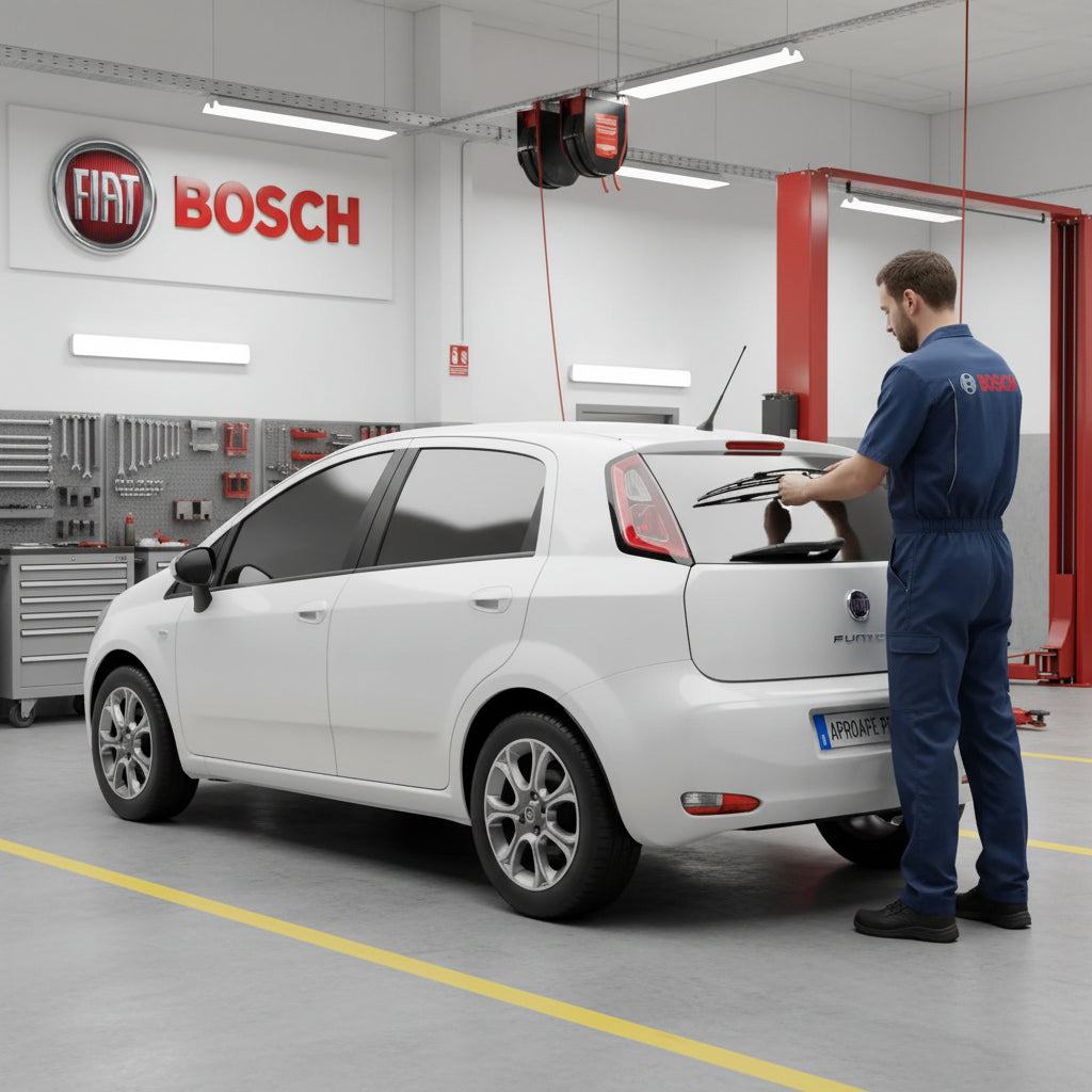 Schimbare Ștergător Lunetă Bosch Twin Rear H301 – 300 mm la Fiat Punto Evo [199]