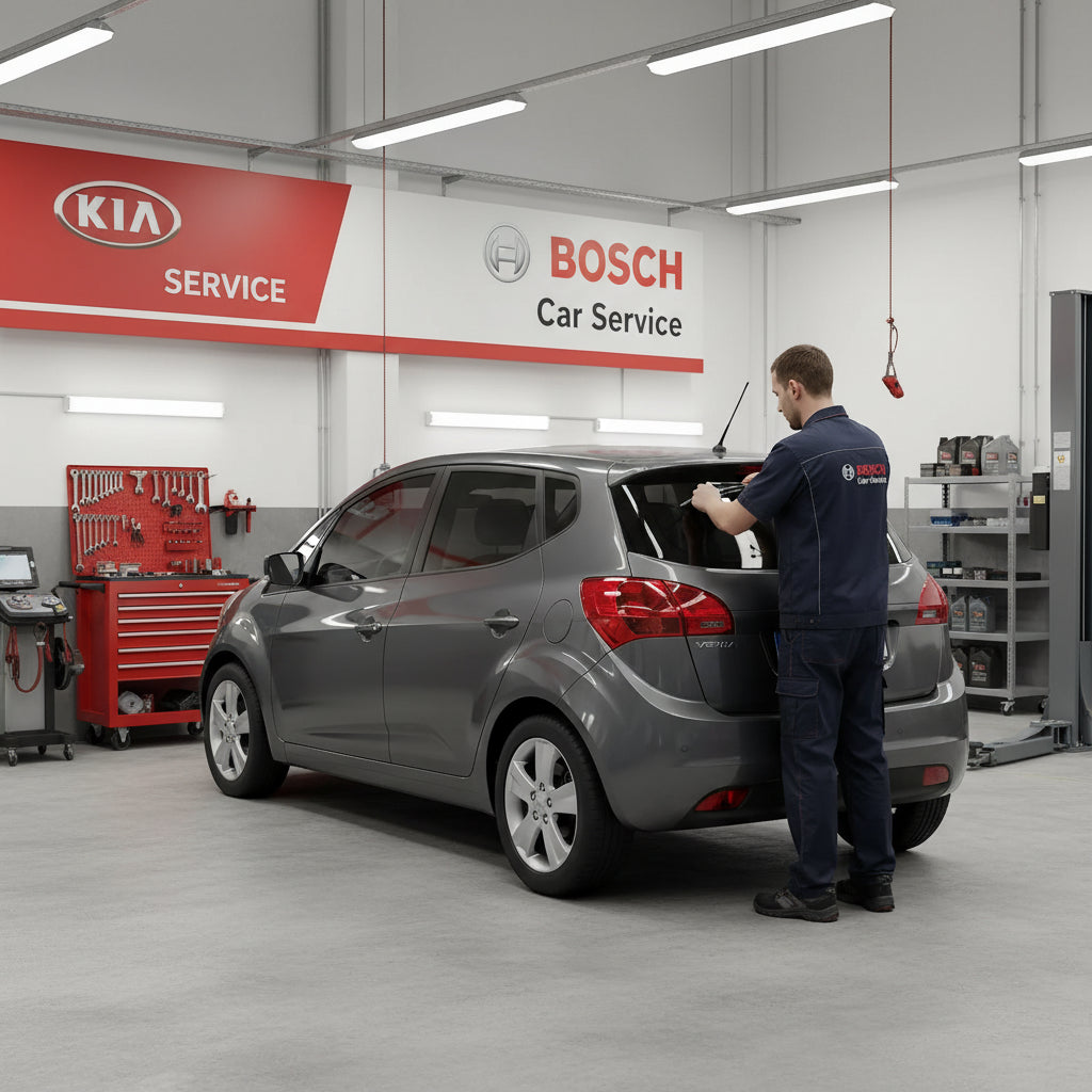 Schimbare Ștergător Lunetă Bosch Twin Rear H301 – 300 mm la KIA Venga