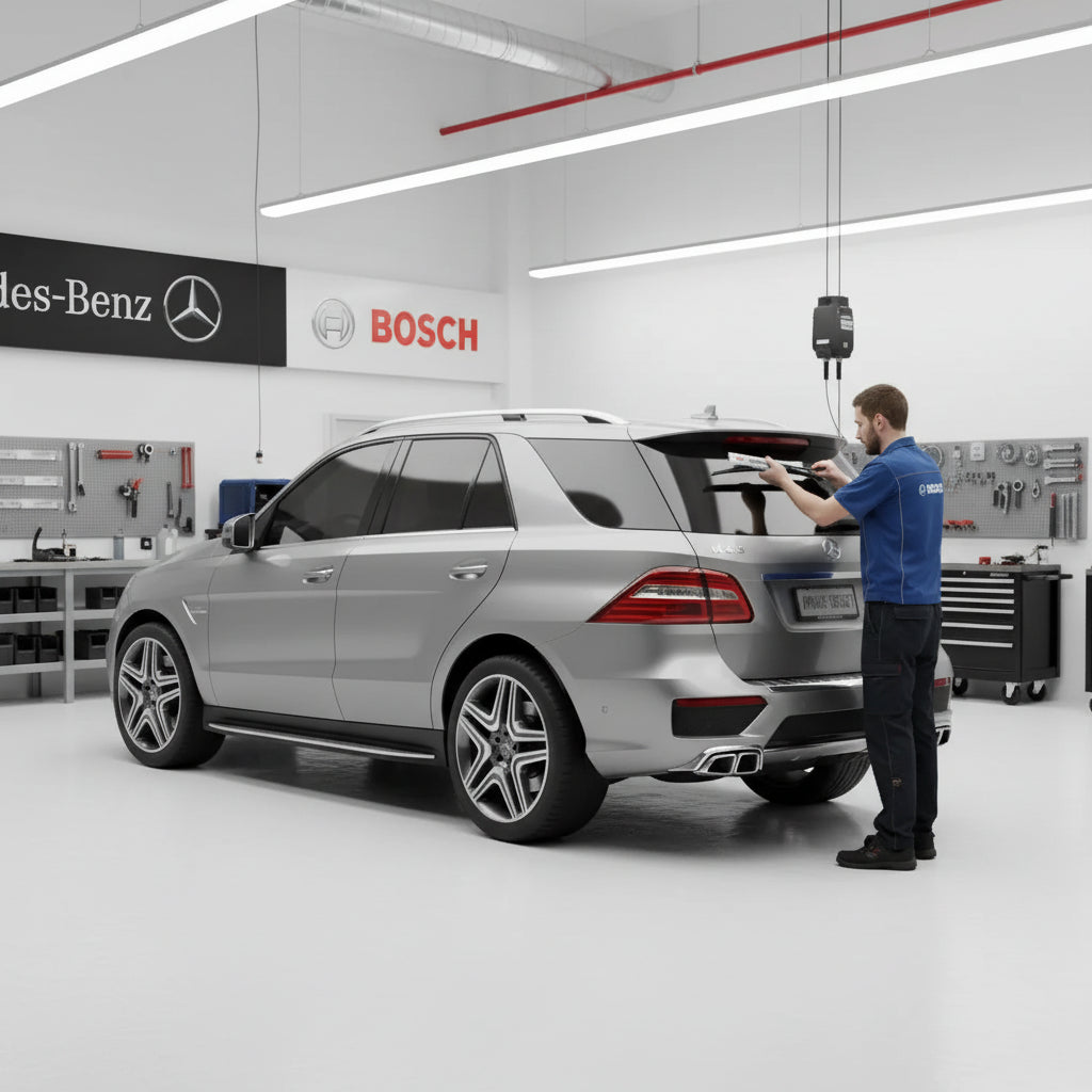 Schimbare Ștergător Lunetă Bosch Rear H301 la Mercedes-Benz Series ML [166]
