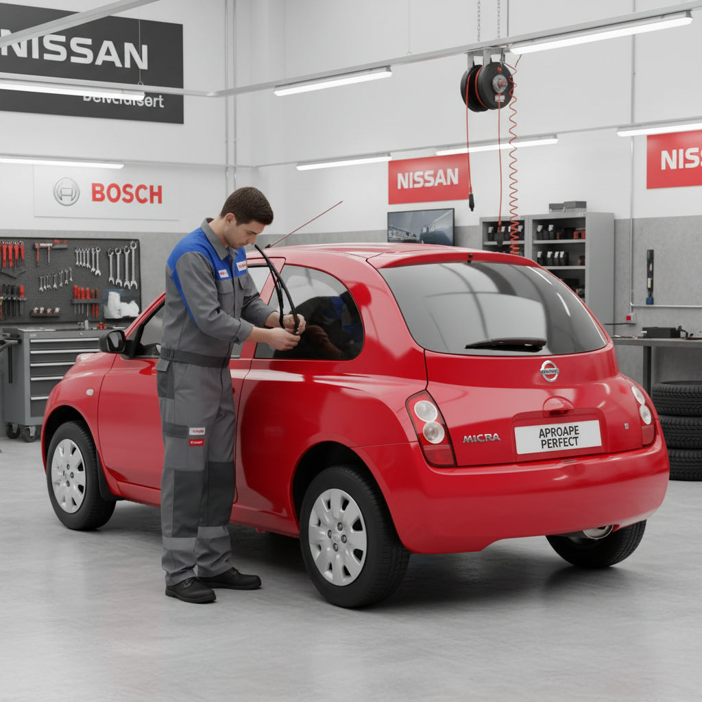 Schimbare Ștergător Lunetă Bosch Rear H301 la Nissan Micra [K12E]