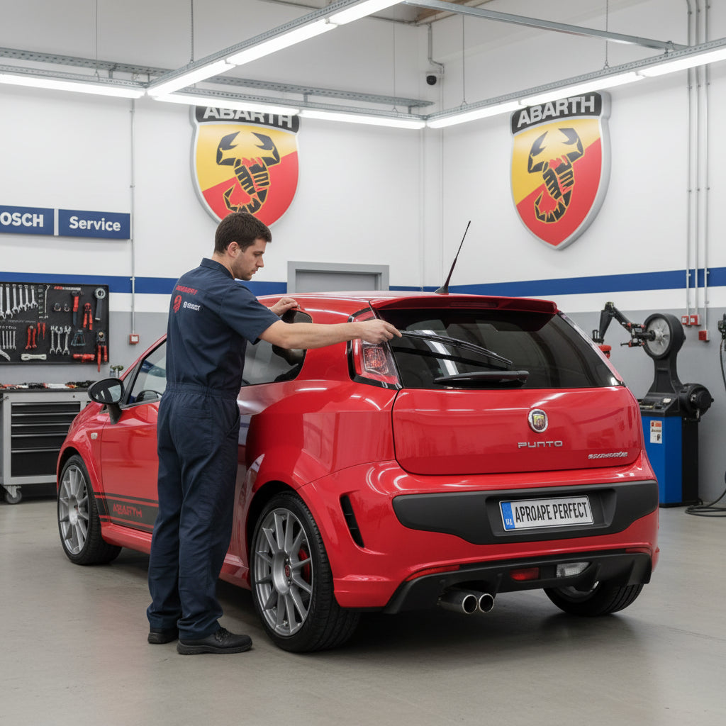 Schimbare Ștergător Lunetă Bosch Twin Rear H301 – 300 mm la Abarth Punto [199]