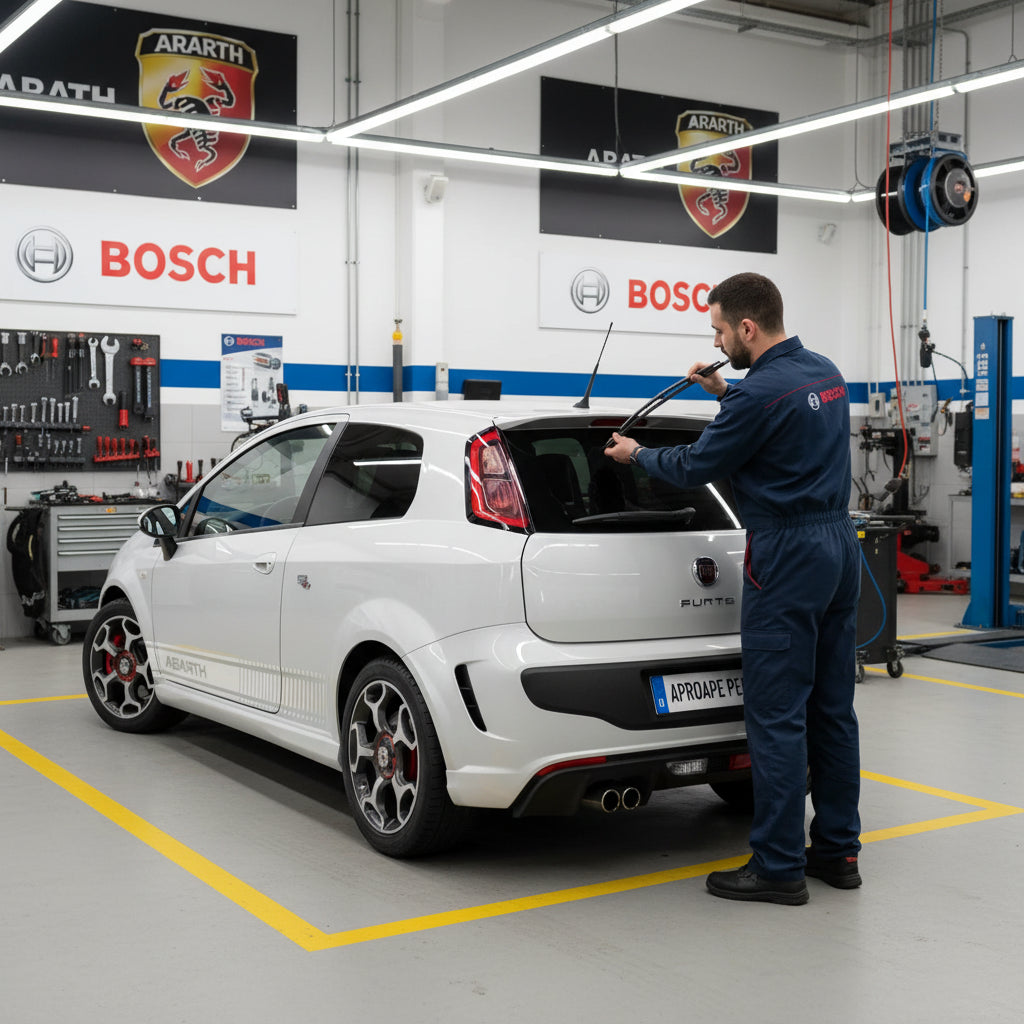 Schimbare Ștergător Lunetă Bosch Twin Rear H301 – 300 mm la Abarth Punto Grande [199]