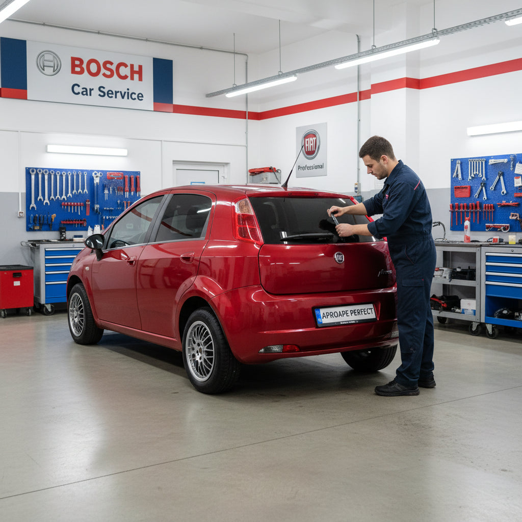 Schimbare Ștergător Lunetă Bosch Twin Rear H301 – 300 mm la Fiat Grande Punto [199]