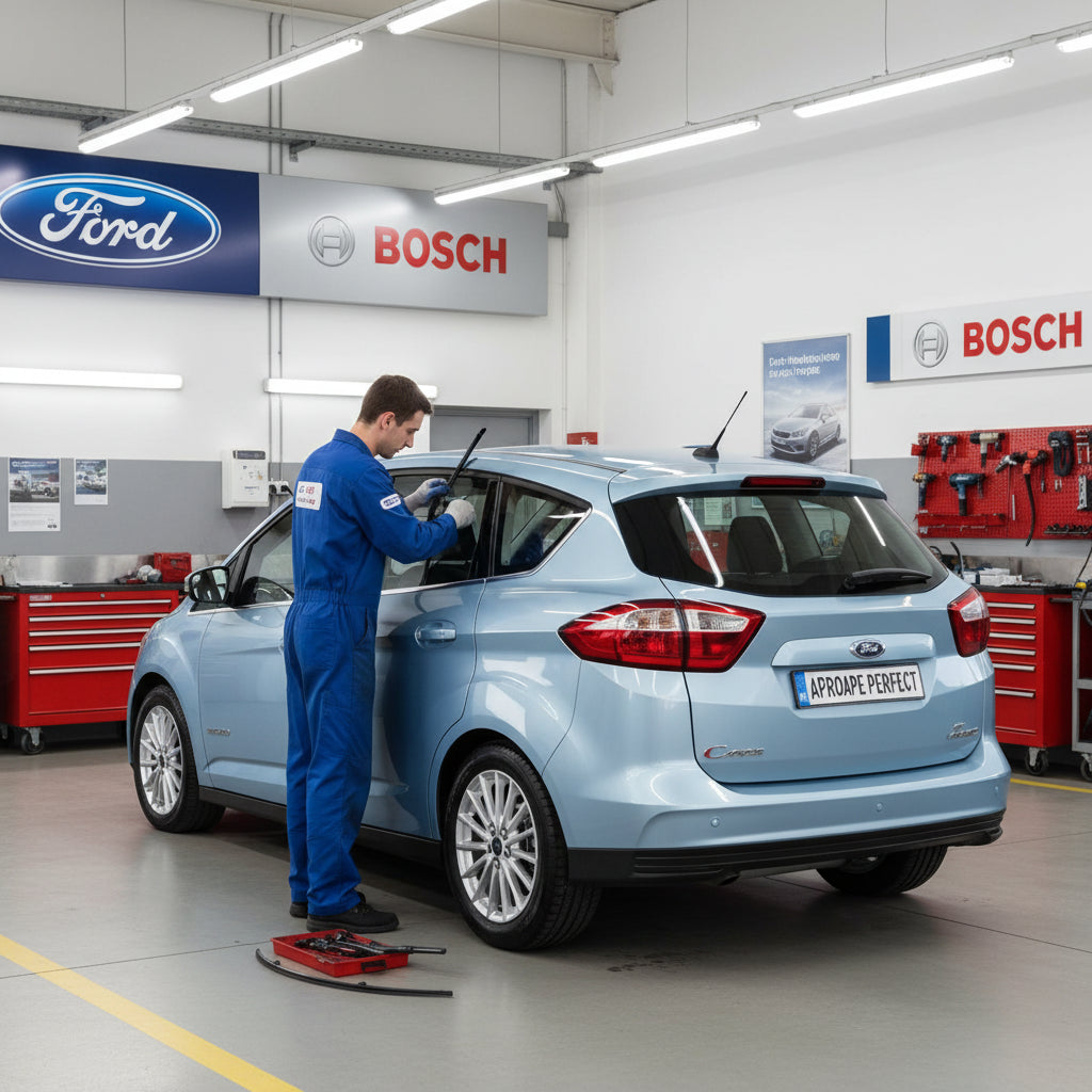 Schimbare Ștergător Lunetă Bosch Twin Rear H301 – 300 mm la Ford C-MAX II [15]