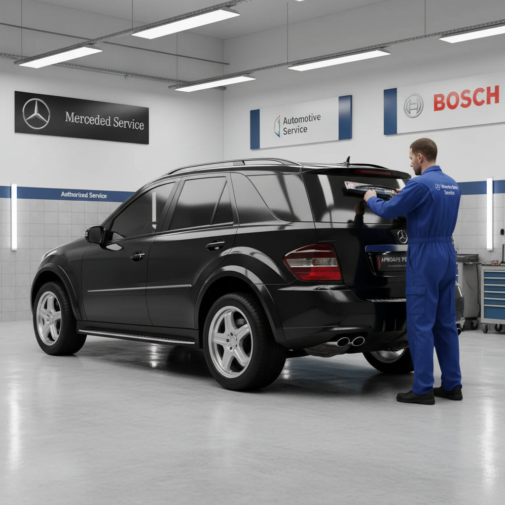 Schimbare Ștergător Lunetă Bosch Rear H301 la Mercedes-Benz Series ML [166]
